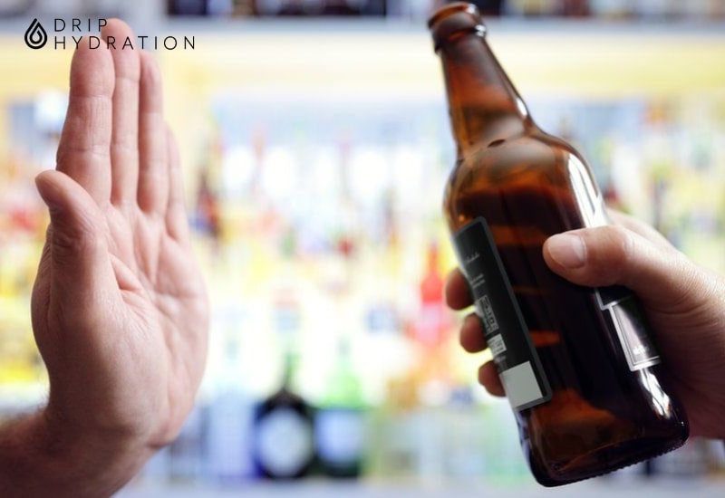 Hạn chế sử dụng rượu bia giúp giảm mỡ bụng nam hiệu quả