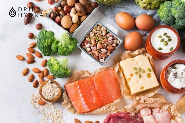 Protein và chất xơ có nhiều lợi ích trong việc giảm mỡ nội tạng