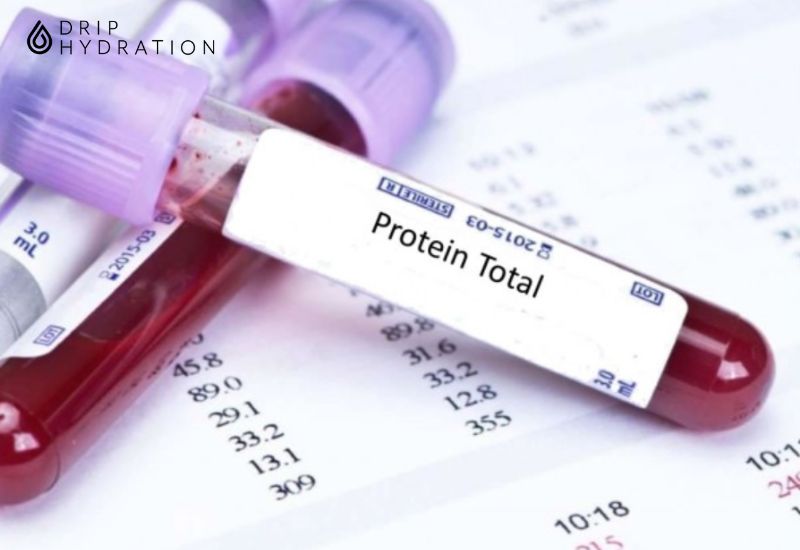 Protein trong máu cao có sao không?