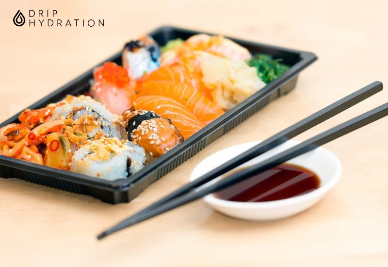 Sushi có tốt cho sức khỏe không phụ thuộc vào nguyên liệu và cách chế biến