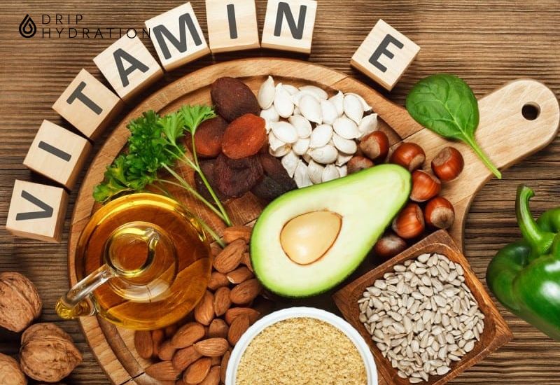 Vitamin E là một trong những vitamin giảm cân phổ biến