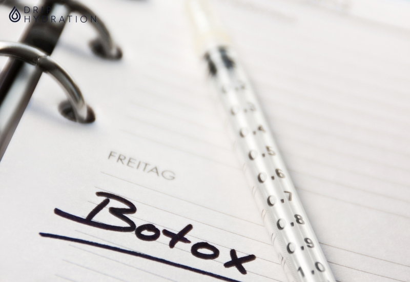 sụp mí mắt sau tiêm Botox