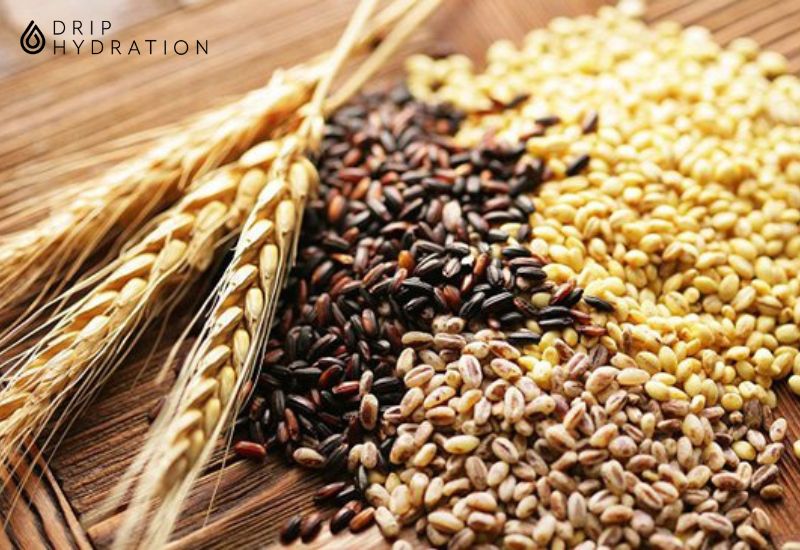 Ngũ cốc nguyên cám như gạo lứt có tải lượng đường trong máu thấp
