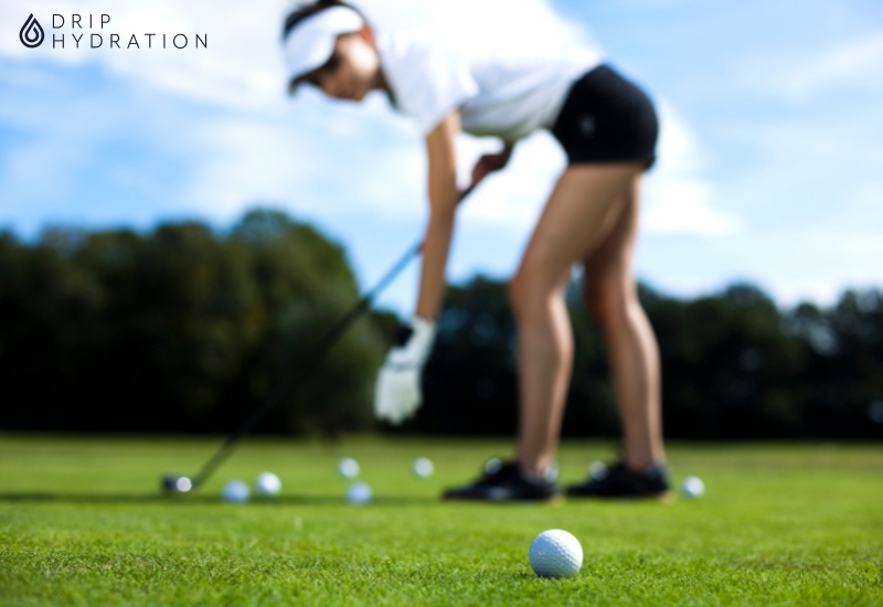 Khởi động kĩ là cách giảm chấn thương khi chơi golf
