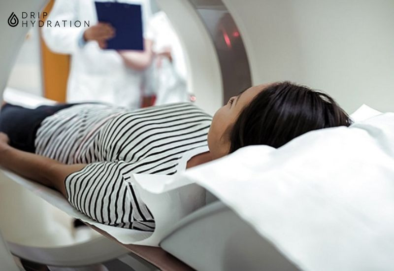 khoảng cách giữa 2 lần chụp mri