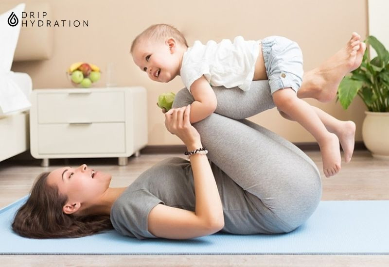 giảm cân sau sinh cấp tốc