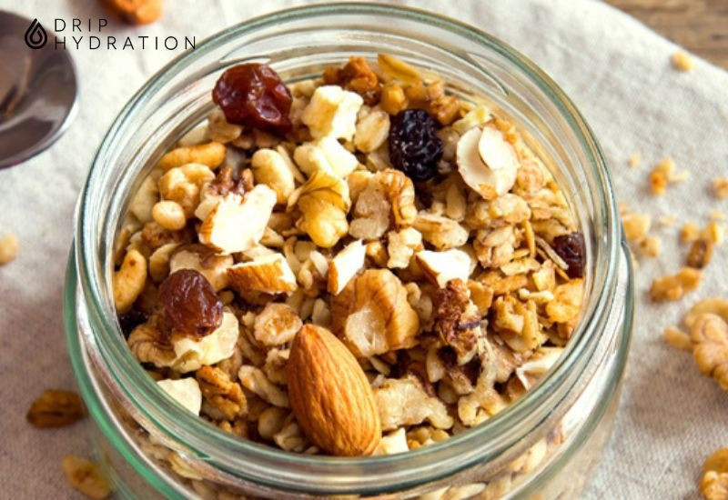 Granola thường lại là thực phẩm tích mỡ bụng nhiều 