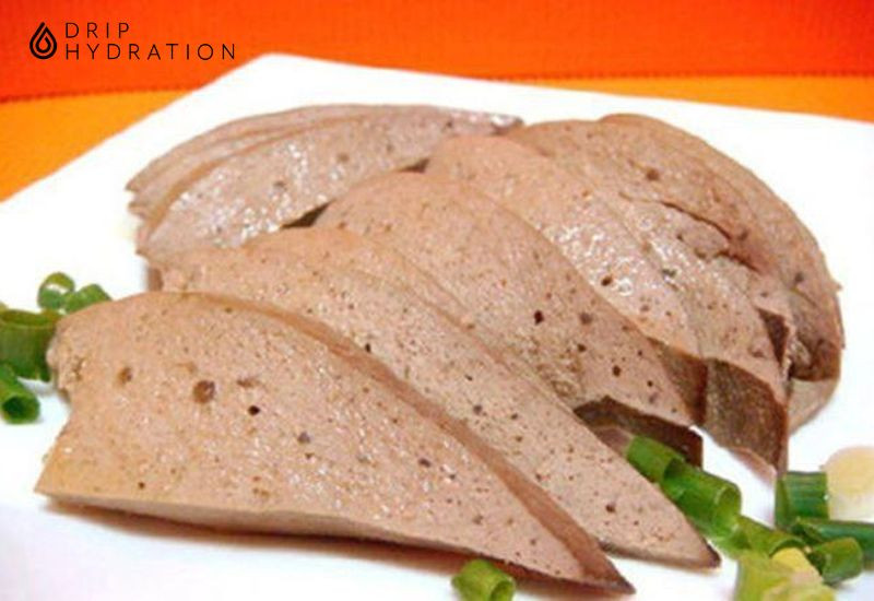 gan lợn bao nhiêu calo