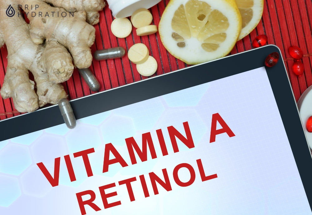 Hình: Retinol là một trong các chất chống oxy hóa mạnh nhất