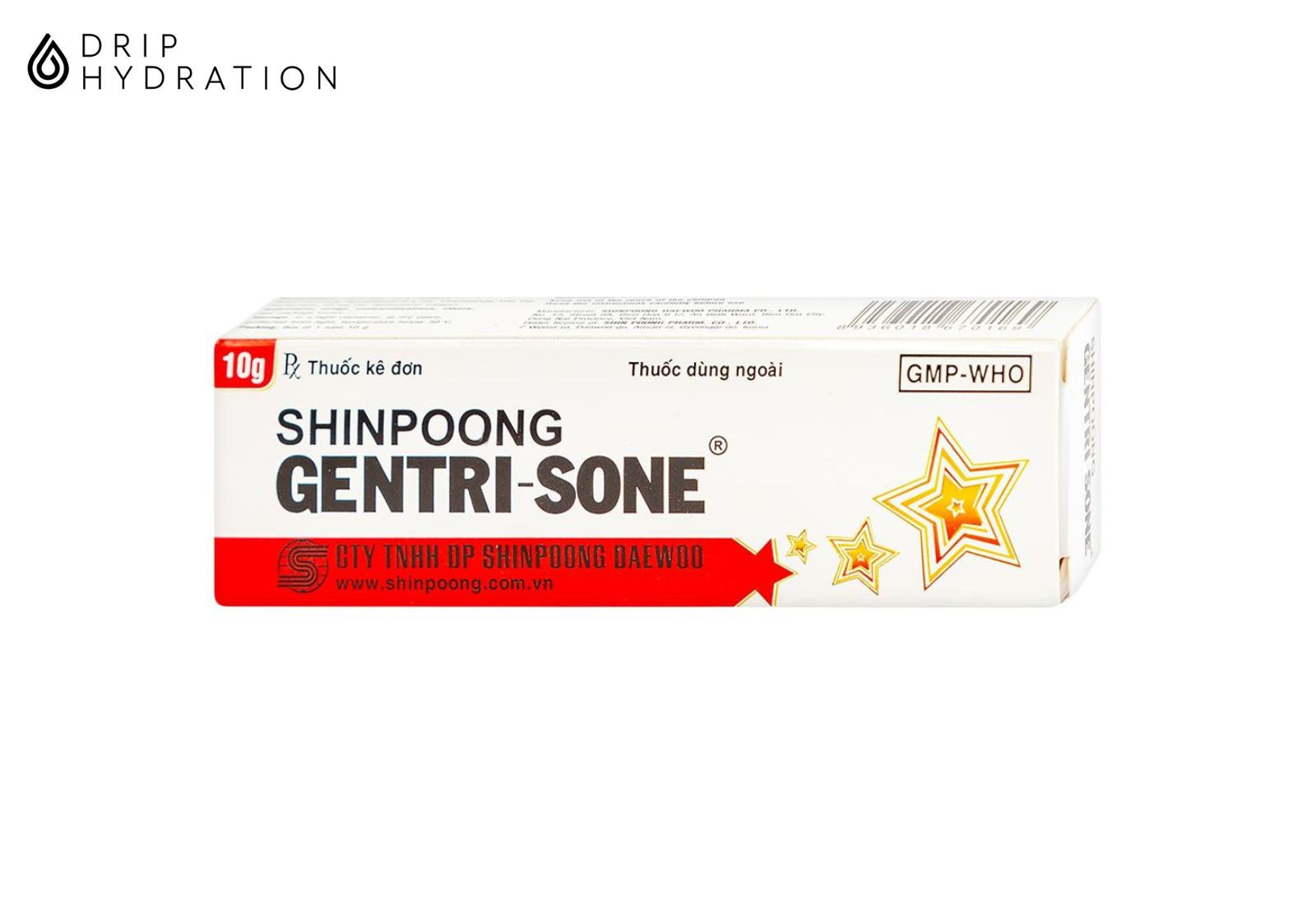  gentrisone bôi lên mặt được không