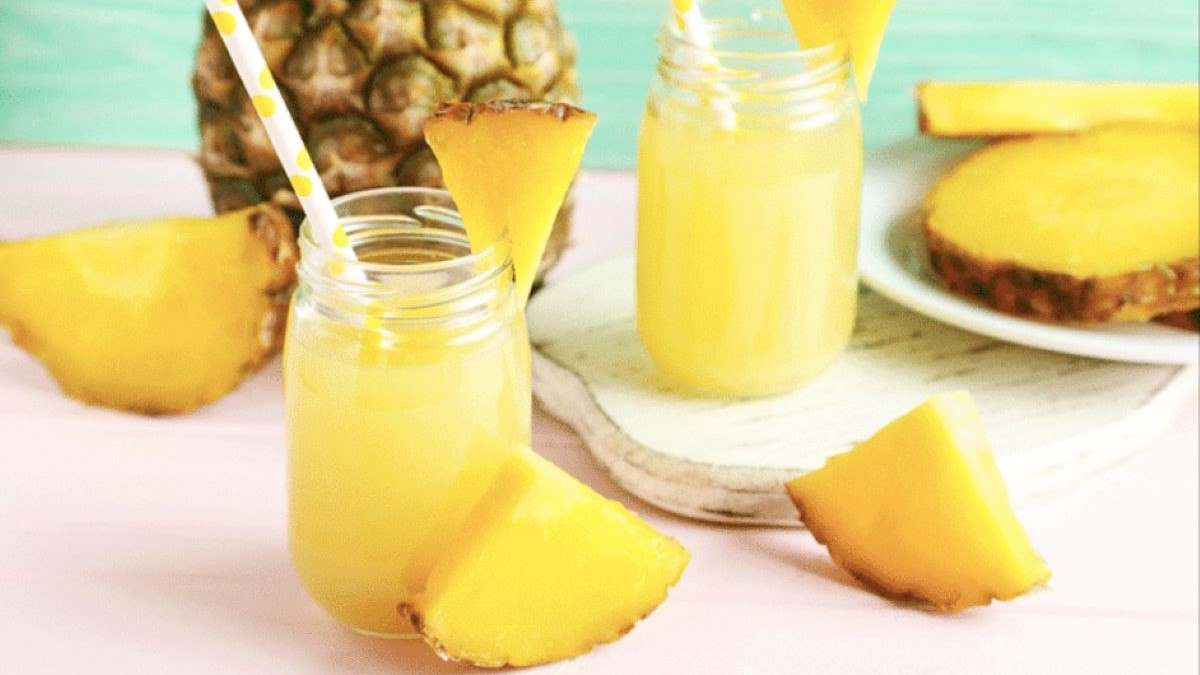 Cách uống nước dứa giảm mỡ bụng hiệu quả tại nhà