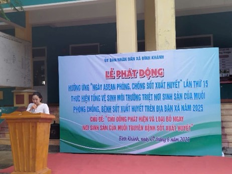 TP.HCM chủ động, phòng, chống sốt xuất huyết và hưởng ứng Ngày ASEAN phòng, chống sốt xuất huyết năm 2025