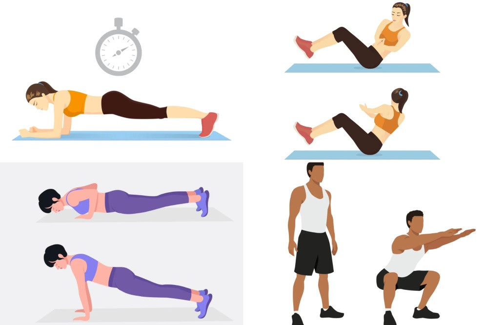 Gợi ý các bài tập giảm mỡ toàn thân trong 1 tuần để có vóc dáng quyến rũ
